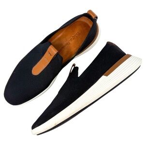 Wolf & Shepherd SwiftKnit Loafer Black White Shoes Men’s size 6